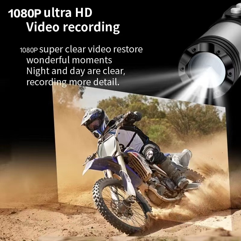 Action Camera 4K - Für Aprilia SR GT 200 Tuono