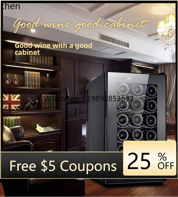 Electronics & Gadgets Starting With D - cc26 18er-Pack Rotwein-Kühlschrank mit konstanter Temperatur,