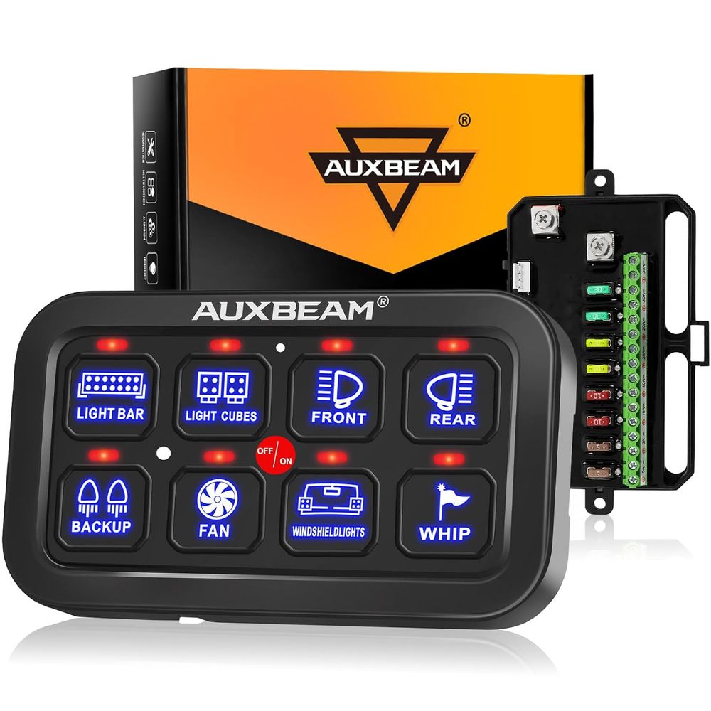 Electronics & Gadgets Starting With D - 8-Gang-Schalttafel BA80 Automatisch Dimmbares LED-Touch-Bedienfeld Elektronisches