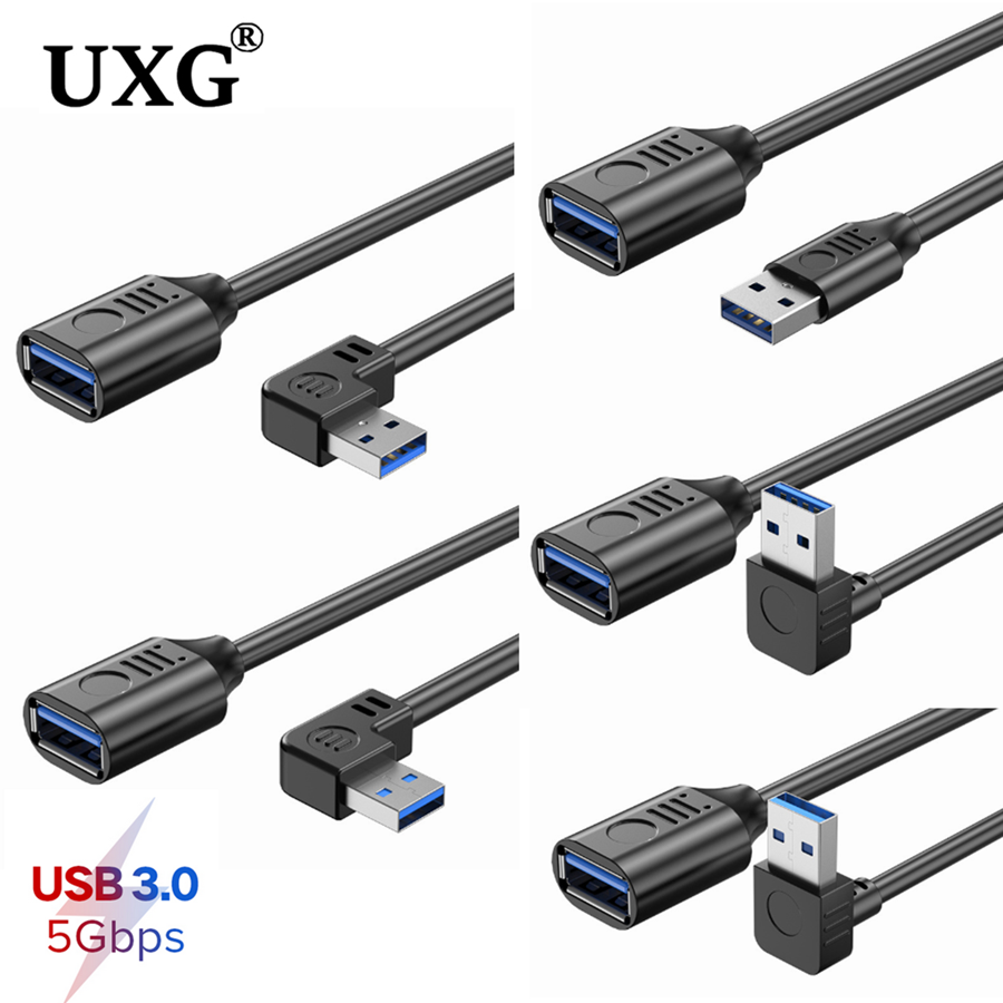 Smart Glasses Ar - USB 3.0 rechts/links/oben/unten Winkel 90 Grad