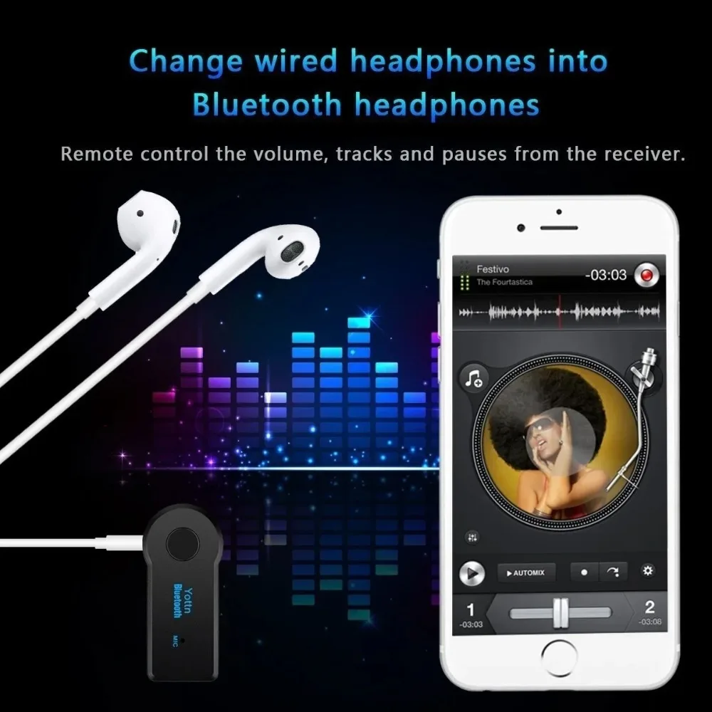 Bluetooth 4.2 AUX Audio Stereo – Electronics Gadgets For Car Bewertung und Preis