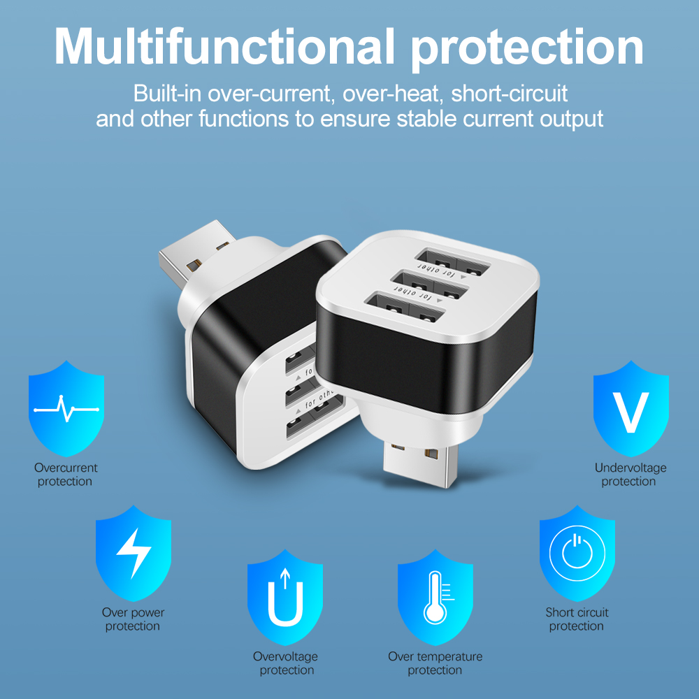3-Port-USB-Slots Adapter Exten – Electronics Gadgets For Car Bewertung und Preis