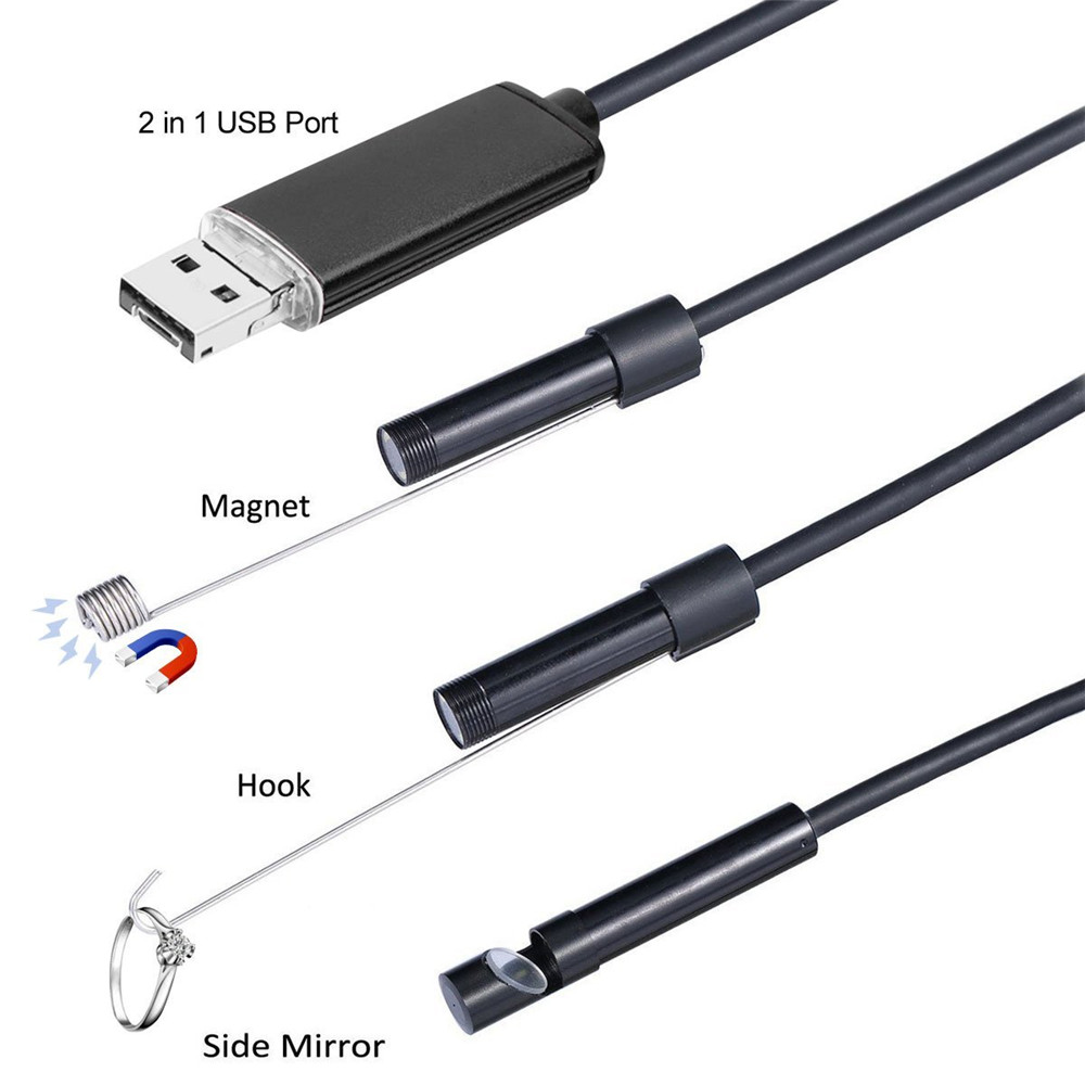 3in1 USB 5,5mm Endoskop Kamera – Usb Microscope Digital Bewertung und Preis