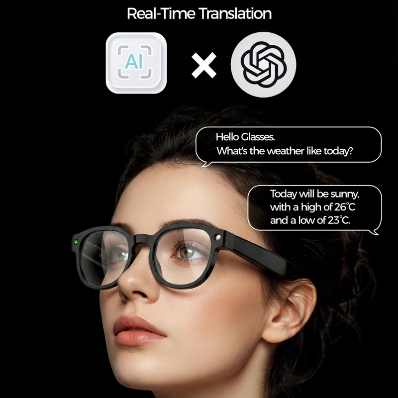 6K HD KI-Kamerabrille 800MP Ph – Smart Glasses Ar Bewertung und Preis