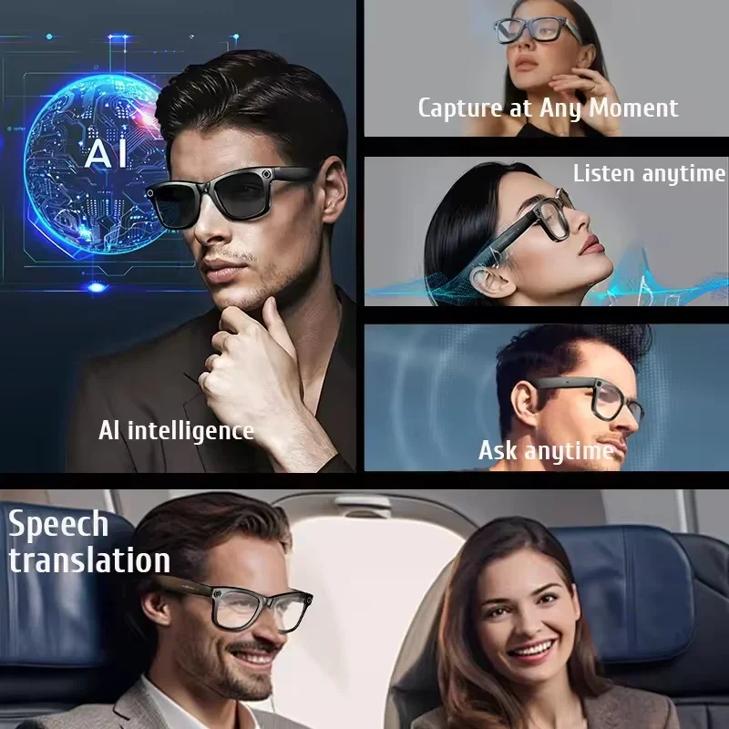 6K HD KI-Kamerabrille 800MP Ph – Smart Glasses Ar Bewertung und Preis