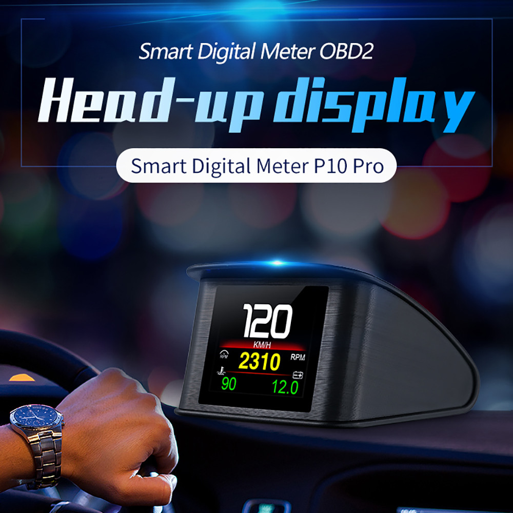 OBDII Smart Digital Meter P10  – Electronics Gadgets For Car Bewertung und Preis