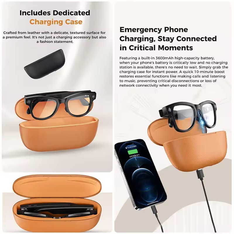 3600mAh Powerbank Smart-Brille – Smart Glasses Ar Bewertung und Preis