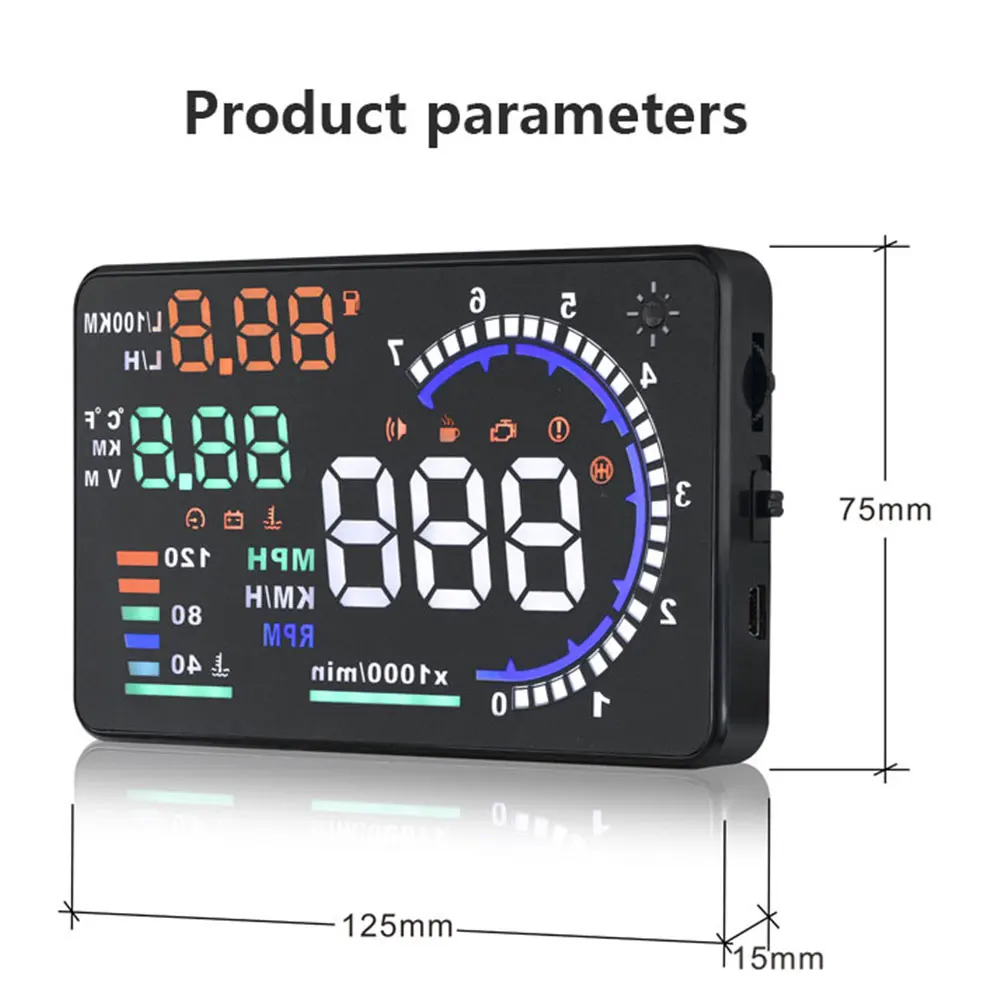 A8 OBD HUD Head-up-Display Tac – Electronics Gadgets For Car Bewertung und Preis